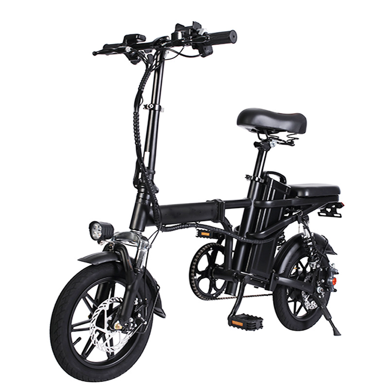 Foldable Electric City Bike with Intelligent LCD Display