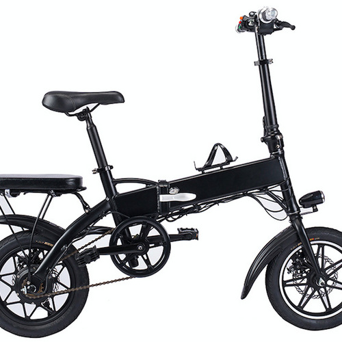 2022 Black/White 14inch Folding Electric Bike