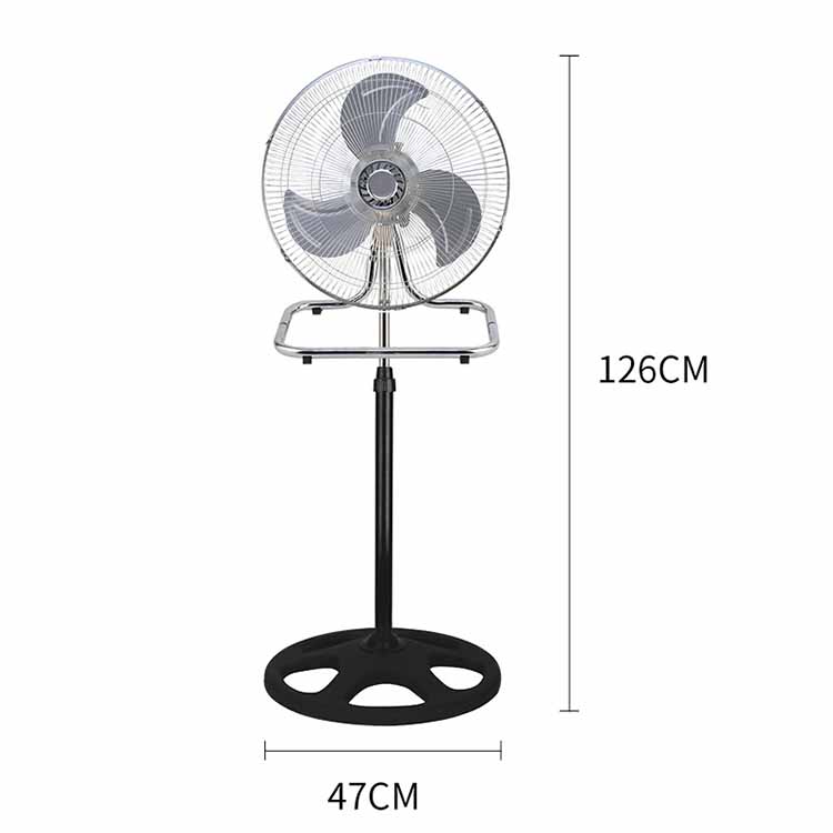 18 Inch Three-in-One Stand Floor Electrical Industrial Fans with 3 Speeds