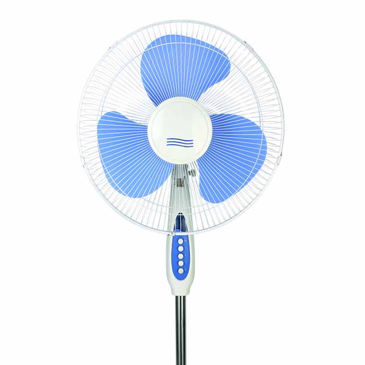 Customized 16-inch Floor Fan Vertical Light Sound Electric Fan