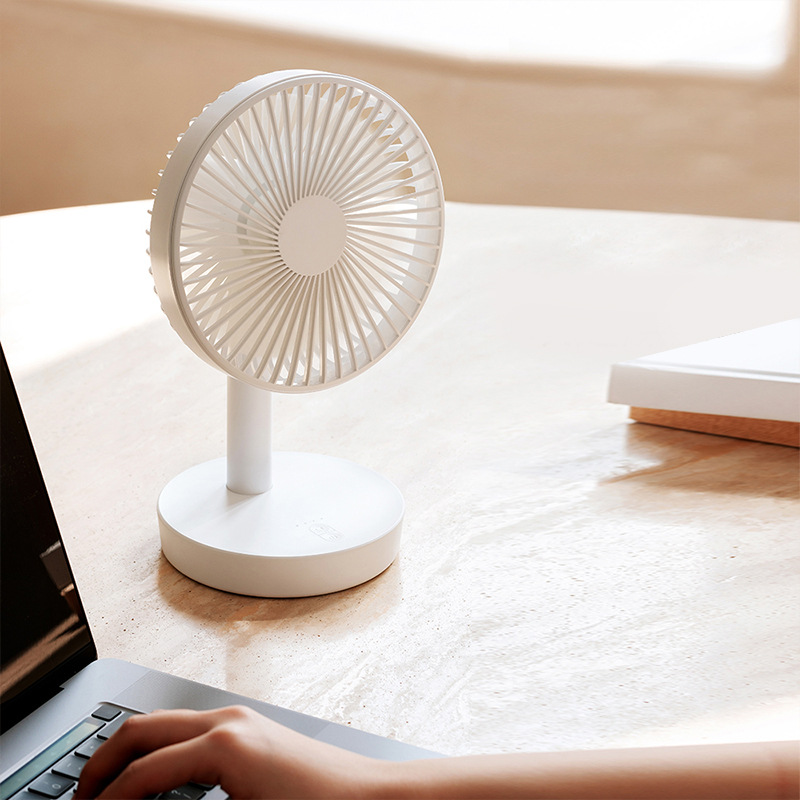 Rechargeable Cooling Fan 5V Leaf USB Fan Plastic Mini Fan