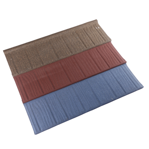 Steel Structure Stone Coated Metal Roofing Wood Tile