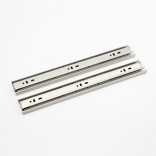 Intensification Three Section Full Extension Ball Bearing Guide Rail Steel Slide Furniture Hardware Accessories Drawer Slider for Cabinet Ho