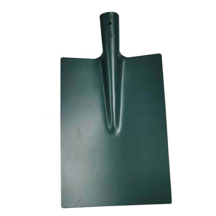 Gardening Tools Square Shovel Head Carbon Steel Digging Spade Shovel for Construction and Farming