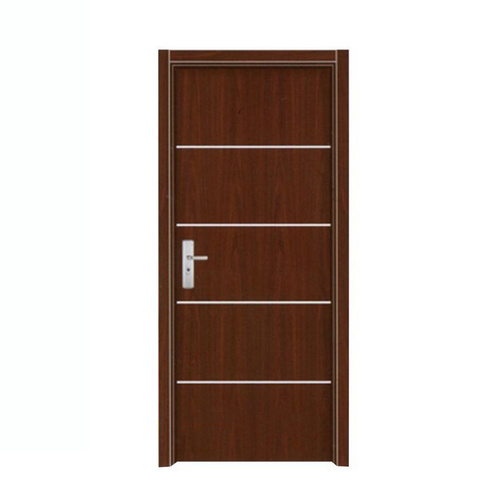 High Quality MDF PVC Alumminum Strip Sliding Wooden Doors Interior Living Bedroom