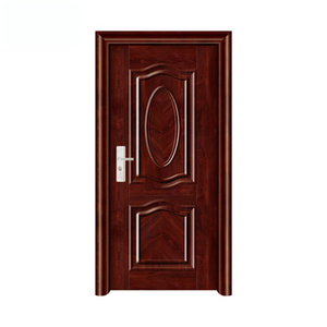 Customized New Model Simple Steel Door for Residential Security Entry Door