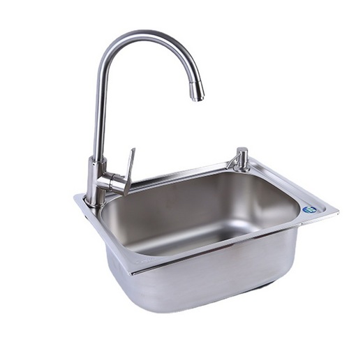 304 Stainless Steel Single Bowl Kitchen Basin Sink