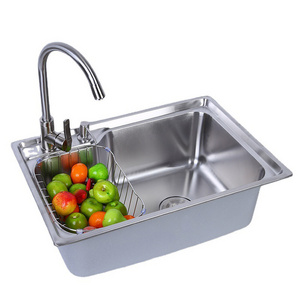 Custom Rectangular Multifunctional Modern 201/304/316 Stainless Steel Kitchen Sink