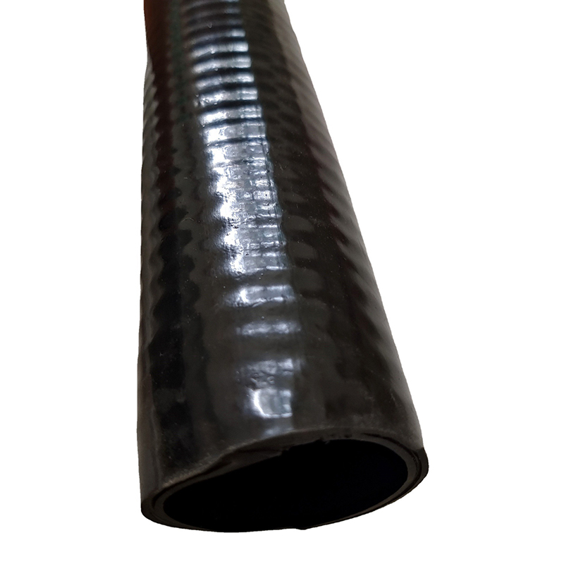 3-7mm Corrugated Suction Hose PVC Hydraulic Reinforced Pipe Flexible Tube Black