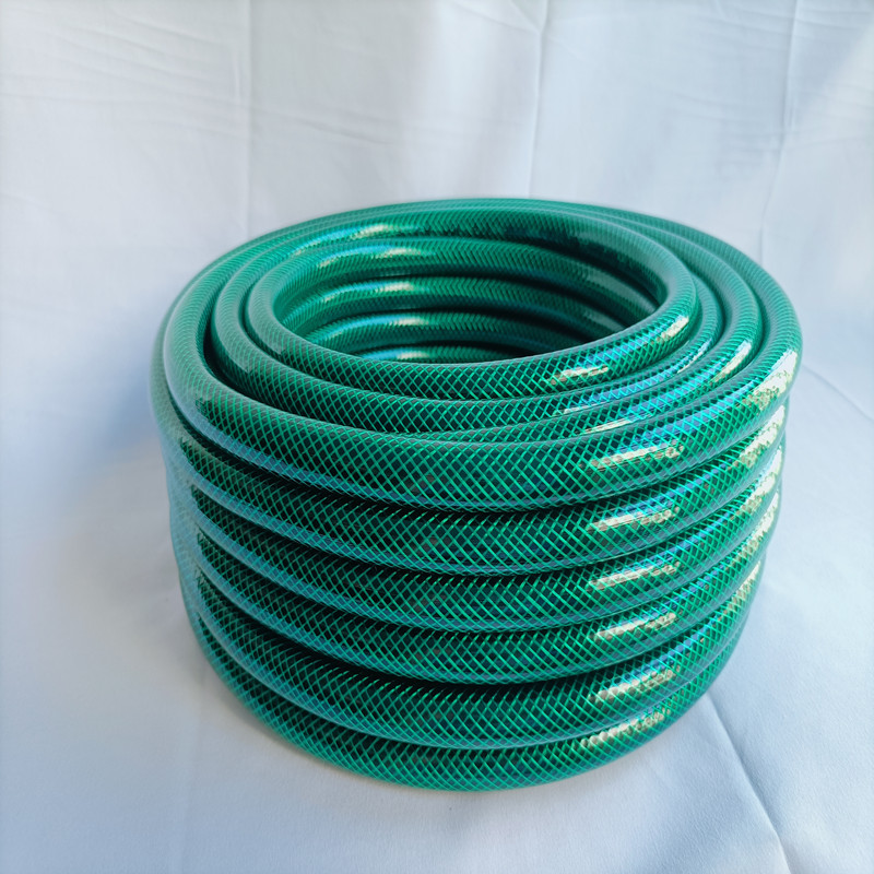 Construction Tap Water Hose Pvc Network Cable Soft Water Pipe Mesh Woven Water Delivery Snake Skin Pipe Serpentine Tube