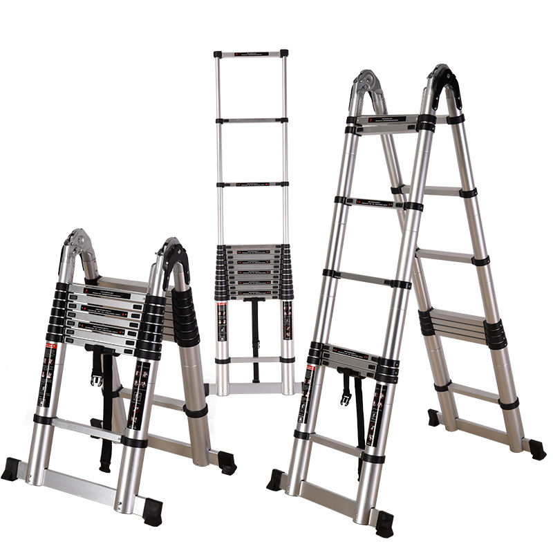 Multi-purpose Telescopic Step Folding Ladder