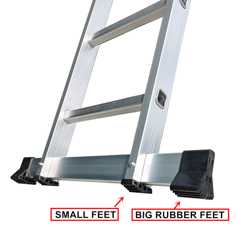 collapsible extension ladder