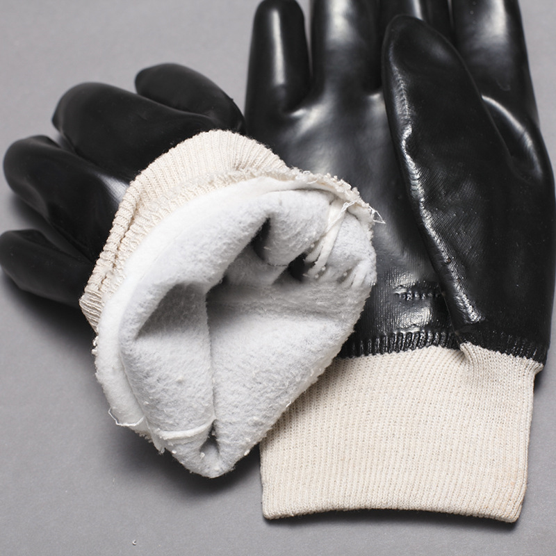 Warm Cotton Inside Labor Protection Work Gloves