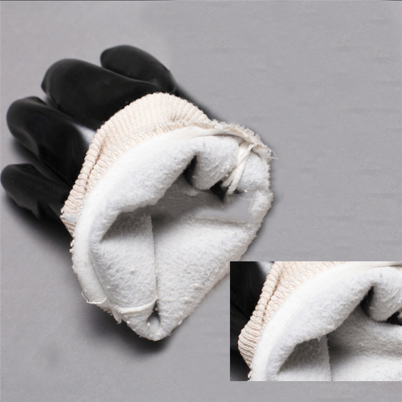 Warm Cotton Inside Labor Protection Work Gloves