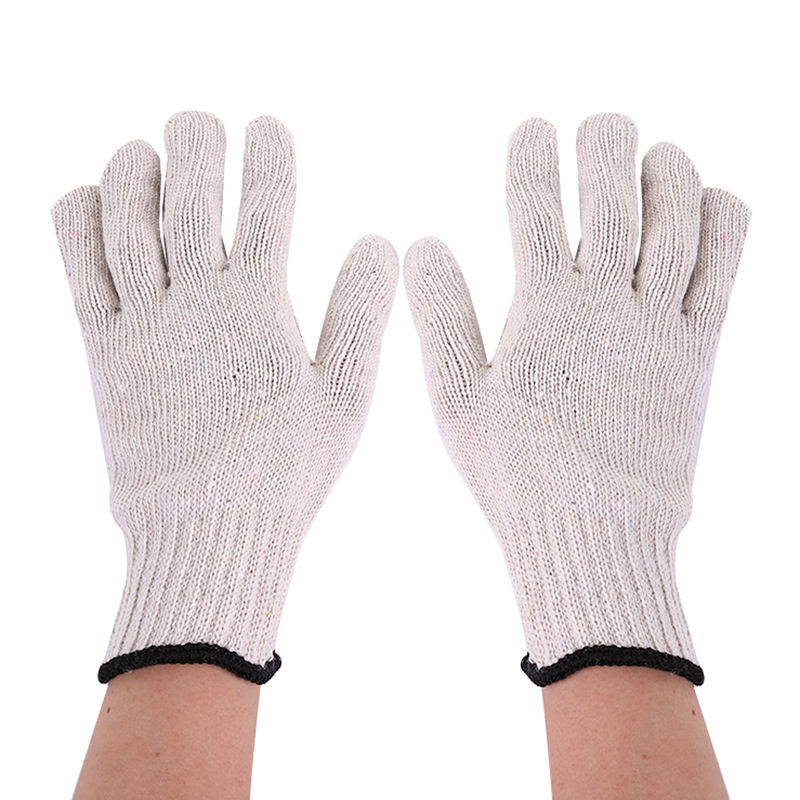 Breathable Cotton Yarn Protective Hand Gloves