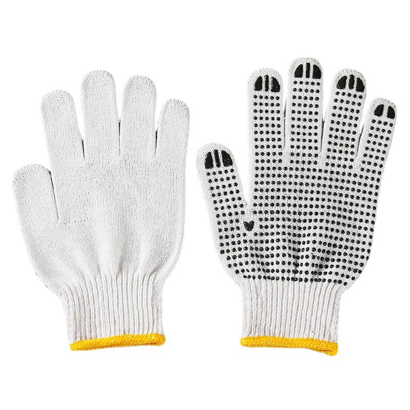 Anti-slip Spun Cotton Thermal Finger Gloves