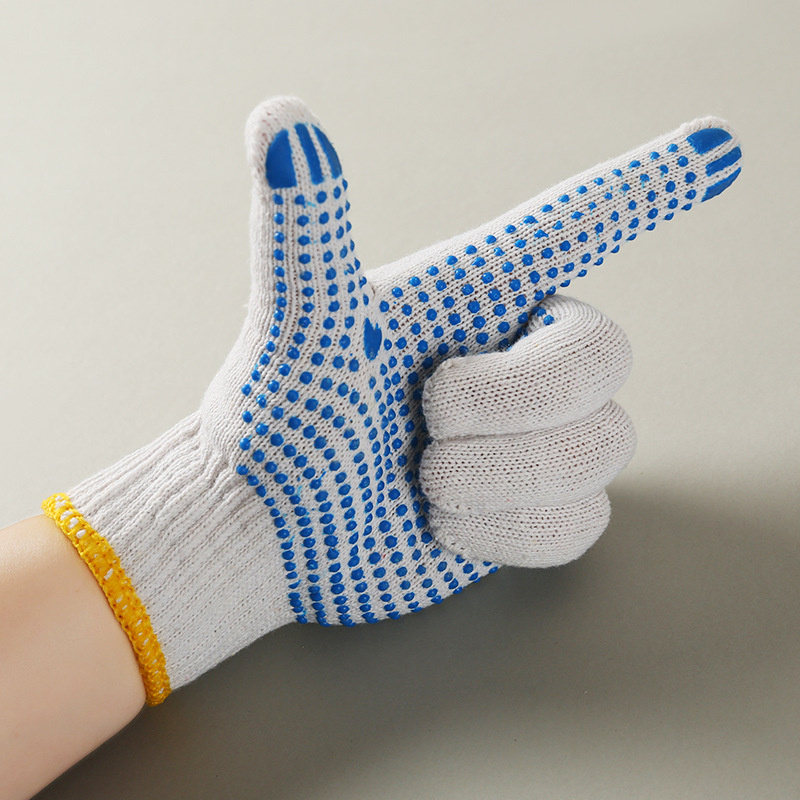 Anti-slip Spun Cotton Thermal Finger Gloves