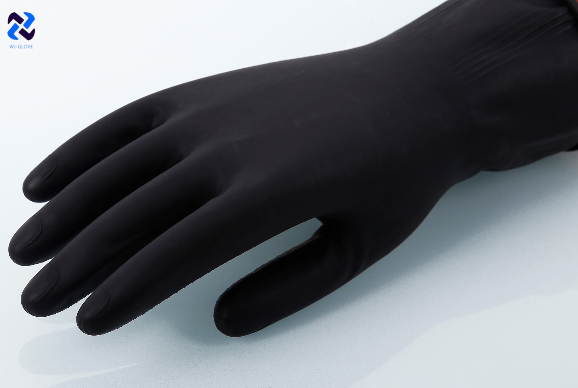 Latex Industrial Rubber Hand Work Gloves