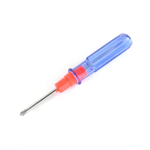 Dual-purpose Blue Transparent Plum Mini Screwdriver