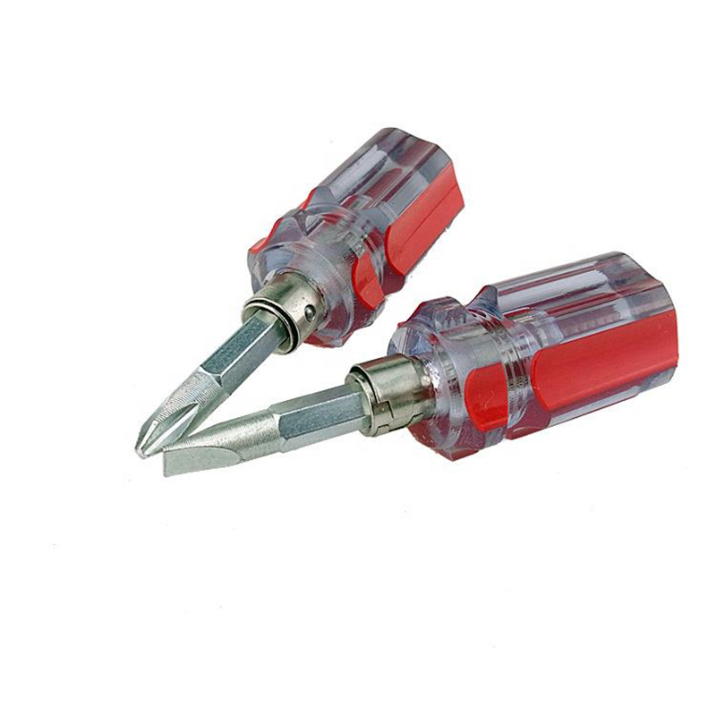 Multi-functional Radish Head Mini Screwdriver with Strong Magnetic Field