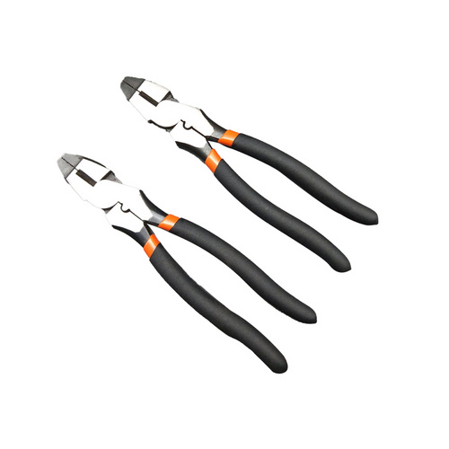 9.5 Inch High Carbon Steel Wire Pliers with Partial Core