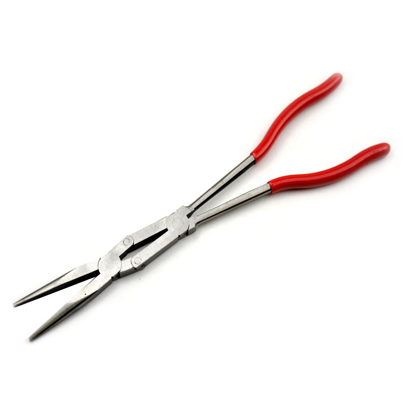 Extended 11 Inch 25 ° 45 ° 90 °  O-Type Curved Nose Pliers