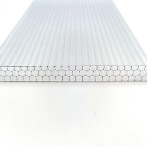 Four Layers of Honeycomb Polycarbonate Sheet with 4mm~20mm Thickness