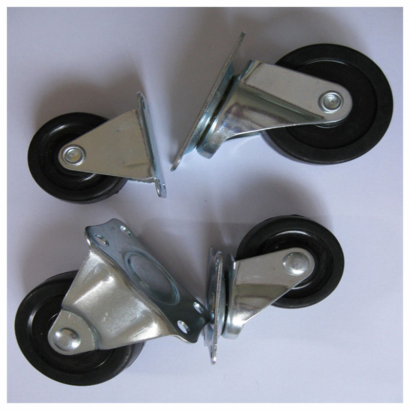 rubber casters
