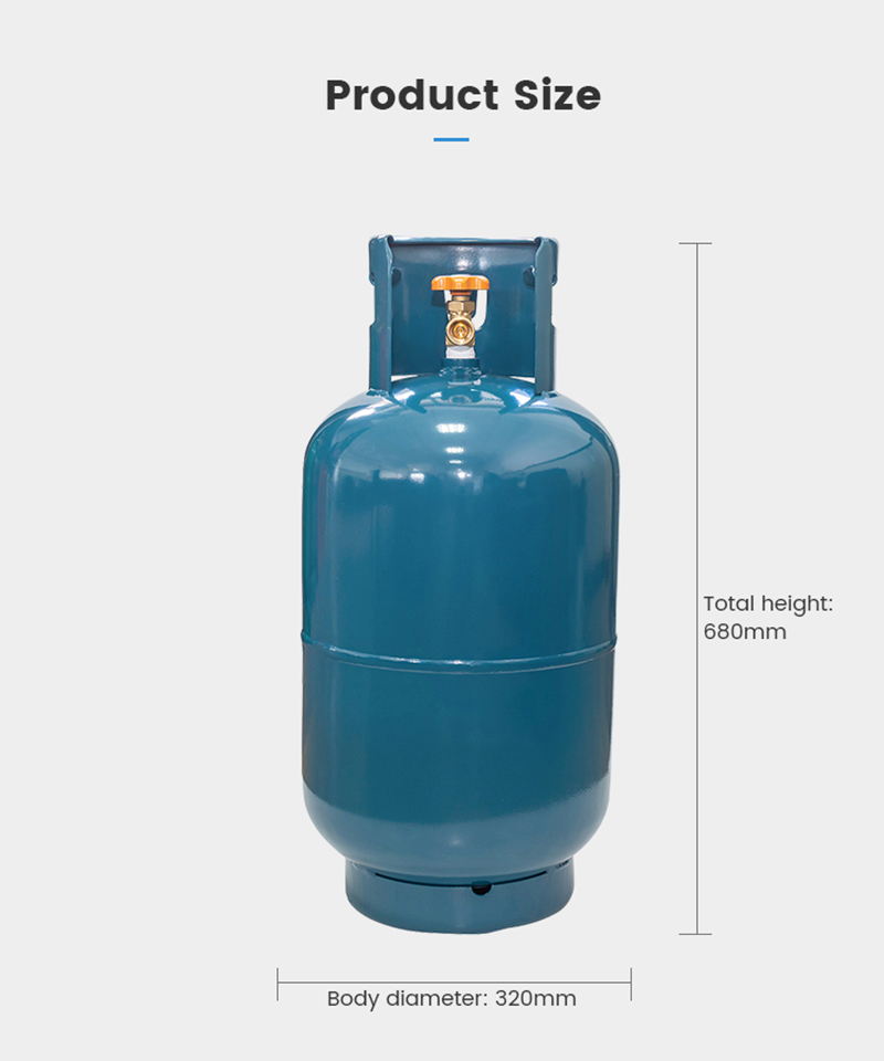 Empty 15kg Lpg Cylinder for Sale Steel Low