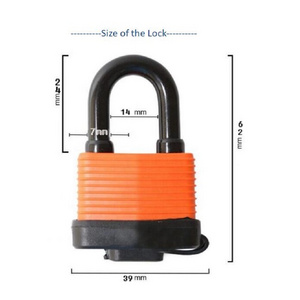 waterproof padlock