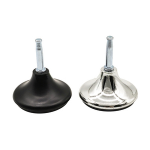 Chrome Gloss Nylon Carpet Wheel Furniture Caster