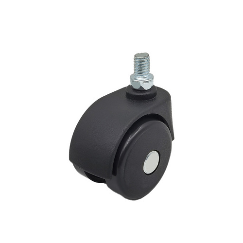 Electroplating Nylon Steel Furniture Universal Caster