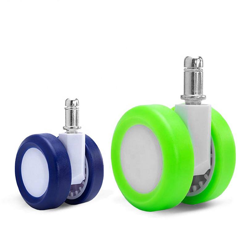 2.5 Inch 60mm Caster Colorful Chair Caster Universal Wheel Casters For Moving