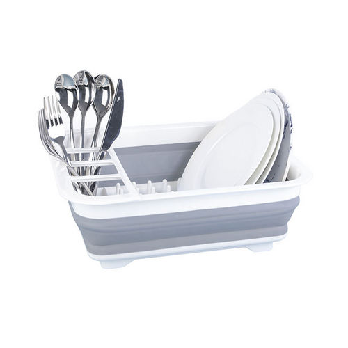 Multifunctional Drainage Dish Rack Kitchen Multifunctional Shelf Tableware Drainage Dish Rack