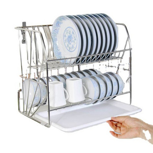 Stainless Steel Wall Mounted Dish Drying Racks Drainer