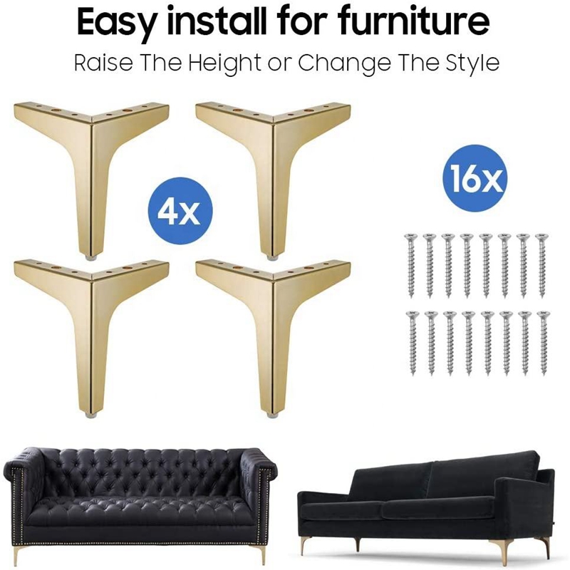Strong Loading Table Legs Sofa Chair Desk Shelves Cabinet Bed Furniture Dresser Foot