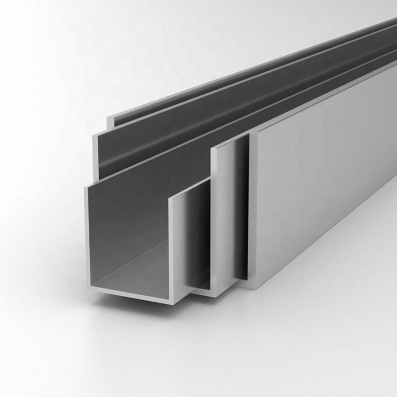 6063 U-shaped Aluminium Profile Manufactures U Shape Aluminum Extrusion Profiles