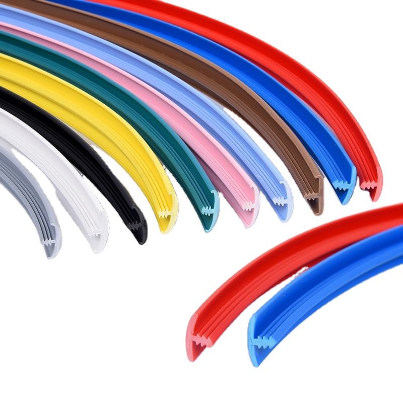 T-shape PVC Edge Plastic Edge Trim T Shape Plastic Edge Band Strip for Tables