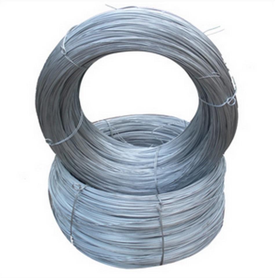 Metals Alloys Flat Wire Steel Hot Dip-galvanised Galvanized Steel Iron Wire