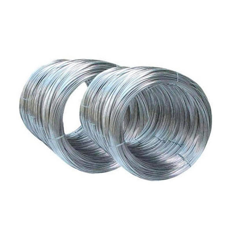 3.5mm-5.5mm Iron Wire Hot Dipped Zinc Coated for Garden Metal Trellis Electro Galvanized Binding Wire Flat Wire Cutting