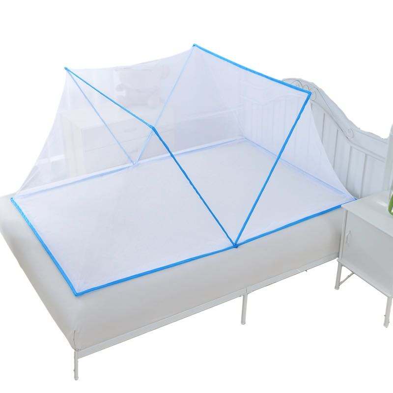 Single Bed Double Bed Folding Mosquito Net Large Portable Folding Simple Portable Mosquito mesh