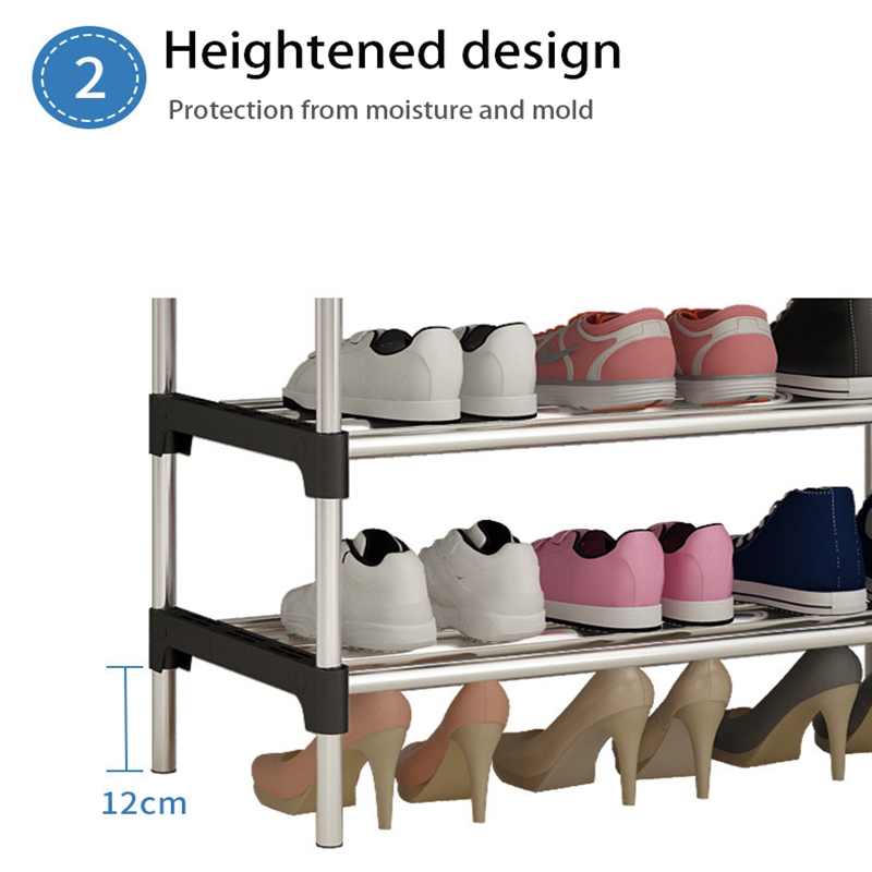7 tier shoe rack