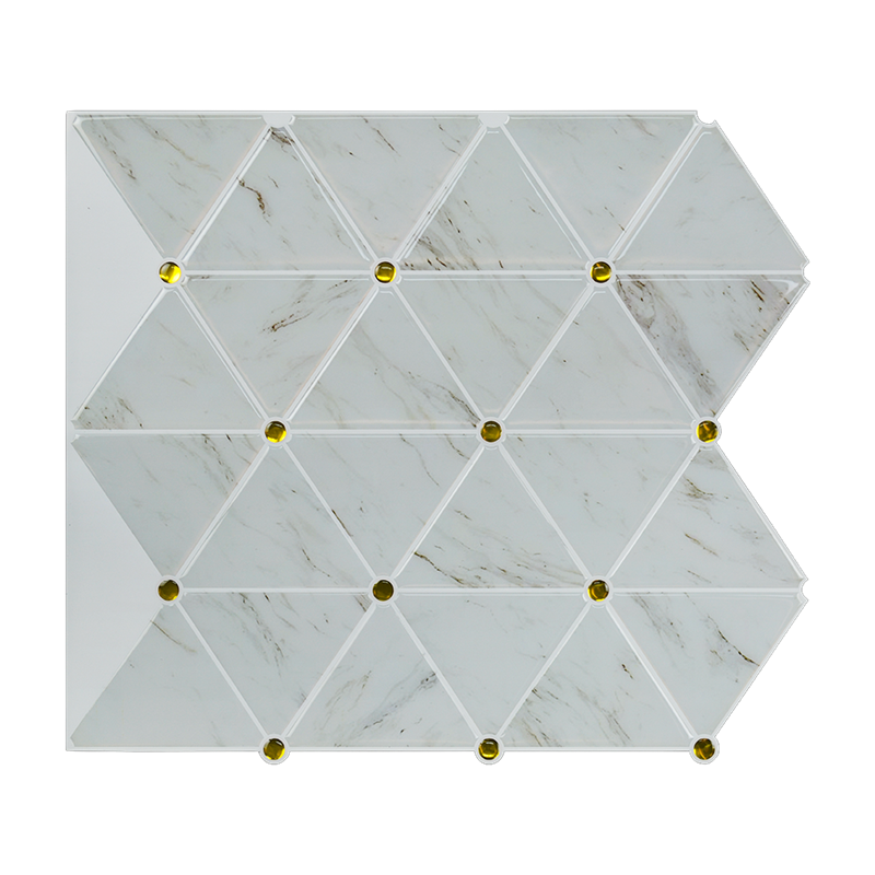 Removable Waterproof Kitchen Peel And Stick Backsplash Tile Self Adhesive 3D Wallpaper Tile Sticker