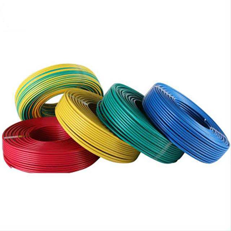 Single Core Copper 1.5mm 2.5mm 4mm 6mm 10mm PVC House Electrical Cable and Wire Building Wire