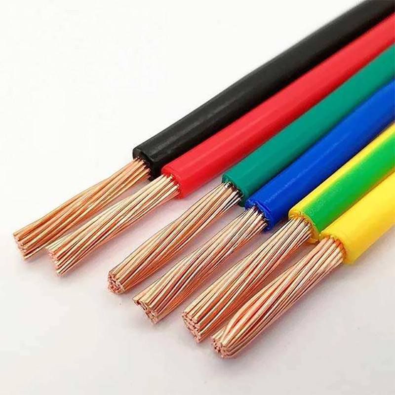 Single Core Copper 1.5mm 2.5mm 4mm 6mm 10mm PVC House Electrical Cable and Wire Building Wire