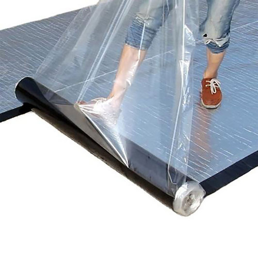 1.5mm Aluminium Foil Self Adhesive Bitumen Waterproof Membrane for Roofing