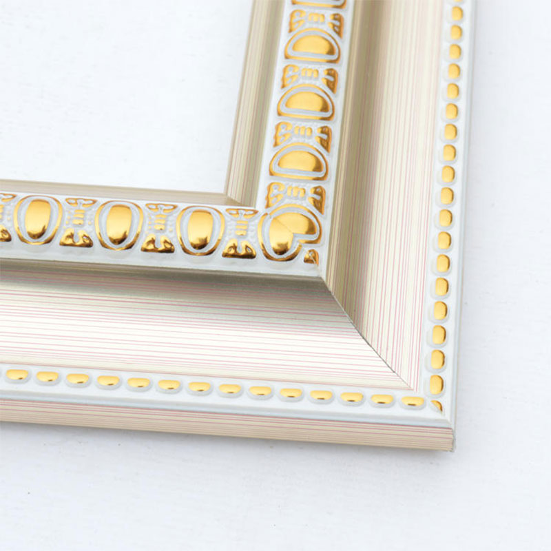 Gold Fancy Ps Molding Profile Frame Moulding