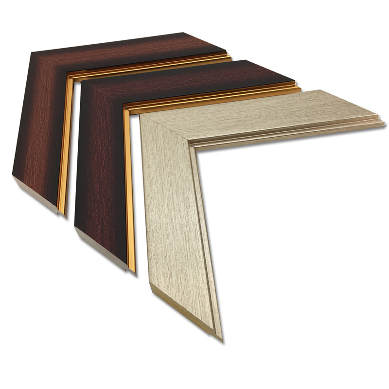 Flat Surface Polystyrene Picture Frame Moulding