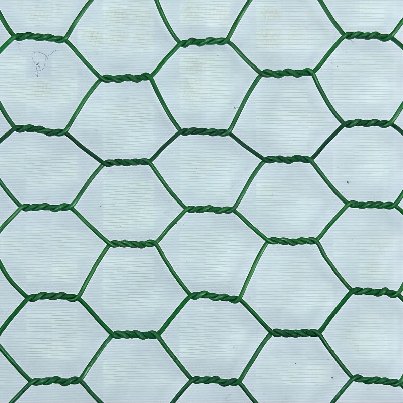 Double Twist Galvanized Hexagon Chicken Wire Netting