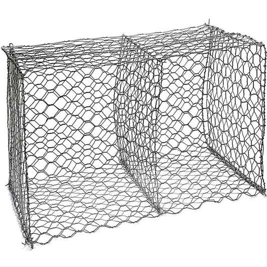 Retaining Wall Hexagonal Wire Mesh Gabion Wall Wire Netting for Stone Wall